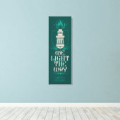 ハイタワー |道を照らす キャンバスプリント (インサイチュ (ウッドフロア))