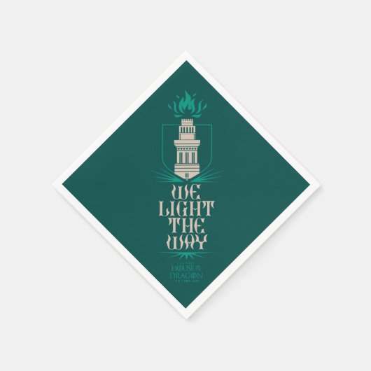 ハイタワー |道を照らす スタンダードカクテルナプキン (角)