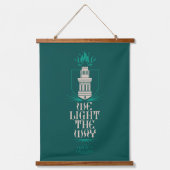 ハイタワー |道を照らす 吊り下げ型タペストリー (正面)