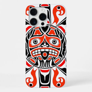 ハイダの太陽 トリンガット部族芸術 文化遺産 iPhone 16 PRO MAXケース