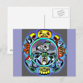 ハイダアート ポストカード (正面/裏面)