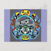 ハイダアート ポストカード (正面)