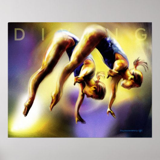 ハイダイビングポスター ポスター (正面)