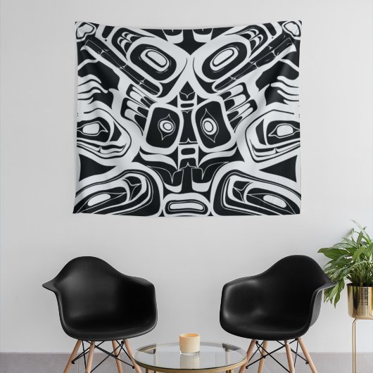 ハイダイーグルサンダーバードノースウェストコロンビア タペストリー