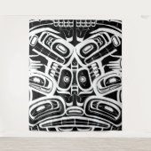 ハイダイーグルサンダーバードノースウェストコロンビア タペストリー (正面)