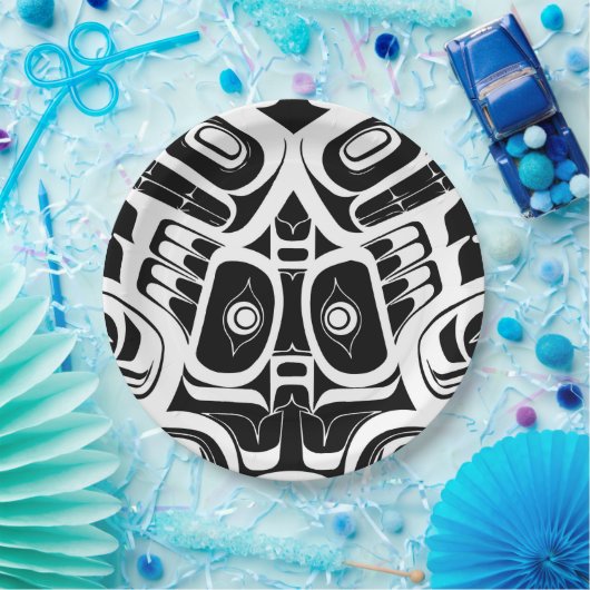 ハイダイーグルサンダーバードノースウェストコロンビア ペーパープレート (パーティー)