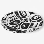 ハイダイーグルサンダーバードノースウェストコロンビア ペーパープレート (アングル)