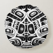 ハイダイーグルサンダーバードノースウェストコロンビア ラウンドクッション (裏面)