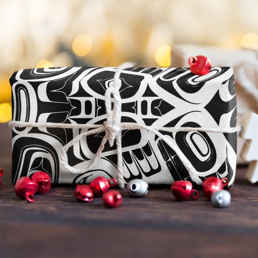 ハイダイーグルサンダーバードノースウェストコロンビア ラッピングペーパー