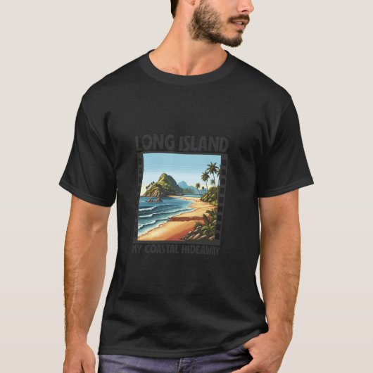 ハイダウェイ - ロングアイランド Tシャツ (正面)