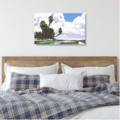 ハイダウェイ（正午） キャンバスプリント (インサイチュ (寝室))