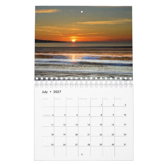 ハイダグワイ島の写真カレンダー カレンダー (7月 2027)