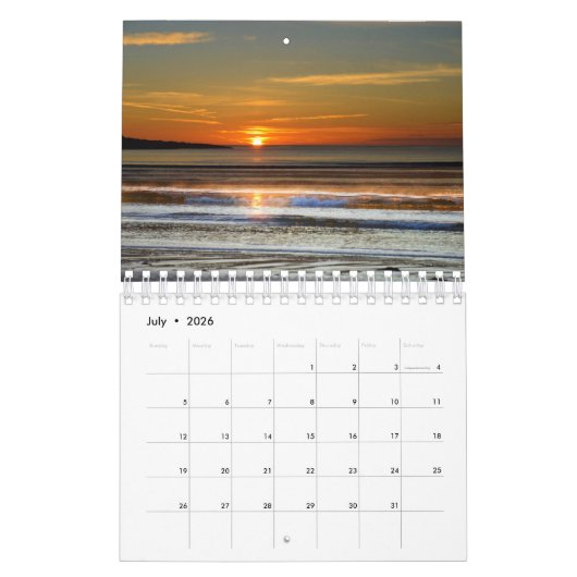 ハイダグワイ島の写真カレンダー カレンダー (7月 2026)