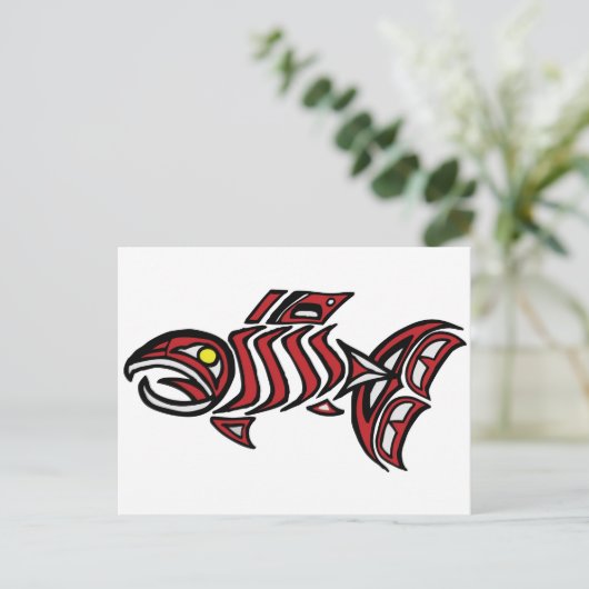 ハイダサケ ポストカード (スタンド正面)