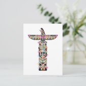 ハイダサンダーバードシンボリズムハイダネーション先住民 ポストカード (スタンド正面)