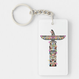 ハイダサンダーバードシンボリズムハイダネーション先住民C キーホルダー