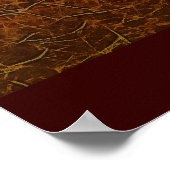 ハイダサーモンキング先住民アメリカンアートポスター ポスター (角)