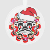 ハイダシンボルズハイダカナダ先住民アメリカン オーナメント (裏面)