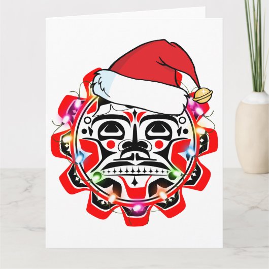 ハイダシンボルズハイダカナダ先住民アメリカン カード (正面)