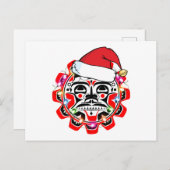 ハイダシンボルズハイダカナダ先住民アメリカン ポストカード (正面/裏面)