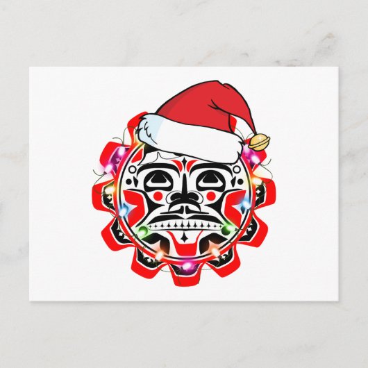 ハイダシンボルズハイダカナダ先住民アメリカン ポストカード (正面)