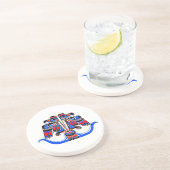 ハイダトライバルダブルサンダーバード先住民アメリカン コースター (側面)