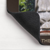 ハイダファーストネーションズトーテムポールマウスパッド マウスパッド (コーナー)