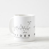 ハイダーペプチド名mug コーヒーマグカップ (正面左)