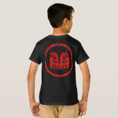 ハイダ族 ネイティブカナダ 先住民 ダブルイーグル Tシャツ (裏面フル)