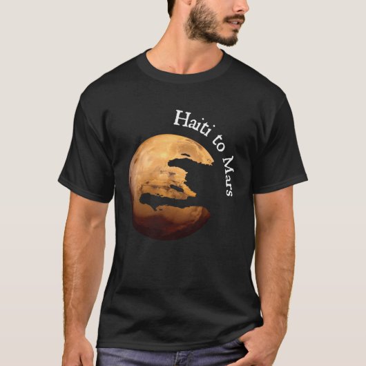 ハイチから火星 Tシャツ (正面)