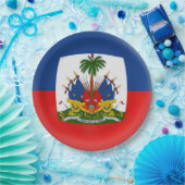 ハイチのハイチ人の旗 ペーパープレート (パーティー)