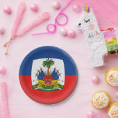 ハイチのハイチ人の旗 ペーパープレート (パーティー)