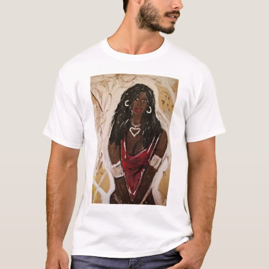 ハイチのハートブレイク Tシャツ (正面)