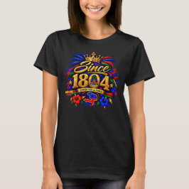 **ハイチのビブス | 1804年以来のハイチの誇りTシャツ** Tシャツ