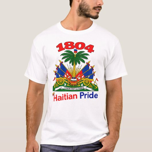 ハイチのビブス | 1804 国章 Tシャツ (正面)