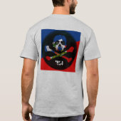 ハイチのフットボール1804年 Tシャツ (裏面)