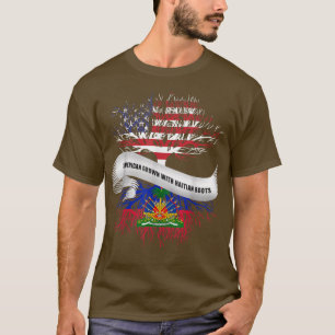 ハイチのルーツで育った米国人Tシャツ Tシャツ