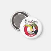 ハイチのロゴ旅行パッチを探索する。 マグネット (正面/裏面)