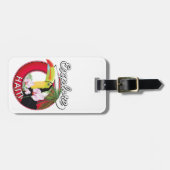 ハイチのロゴ旅行パッチを探索する。 ラゲッジタグ (正面横)