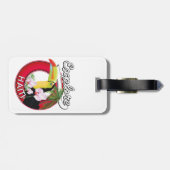 ハイチのロゴ旅行パッチを探索する。 ラゲッジタグ (裏面横)