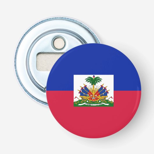 ハイチの国旗 栓抜き (正面)