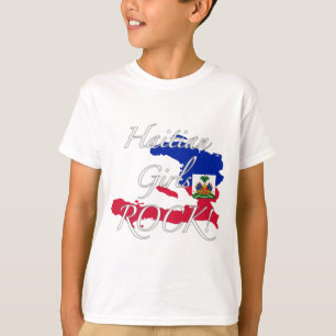 ハイチの女の子の石! Tシャツ