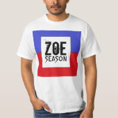 ハイチの旗のソエの季節のTシャツ Tシャツ (正面)