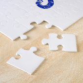 ハイチの旗のデザイン ジグソーパズル (側面)