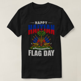 ハイチの旗の日 | ハイチ プライド デザイン Tシャツ