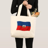 ハイチの旗 トートバッグ (正面(商品))