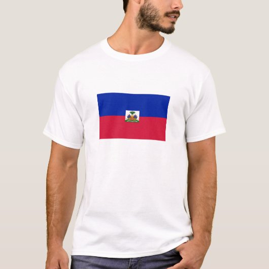 ハイチの旗 Tシャツ (正面)