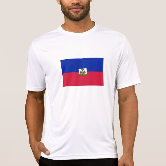 ハイチの旗 Tシャツ (正面)