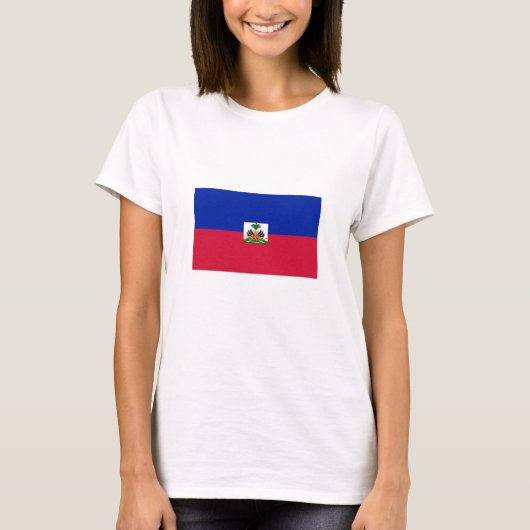 ハイチの旗 Tシャツ (正面)