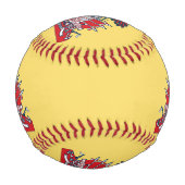 ハイチの紋章 野球ボール (裏面)